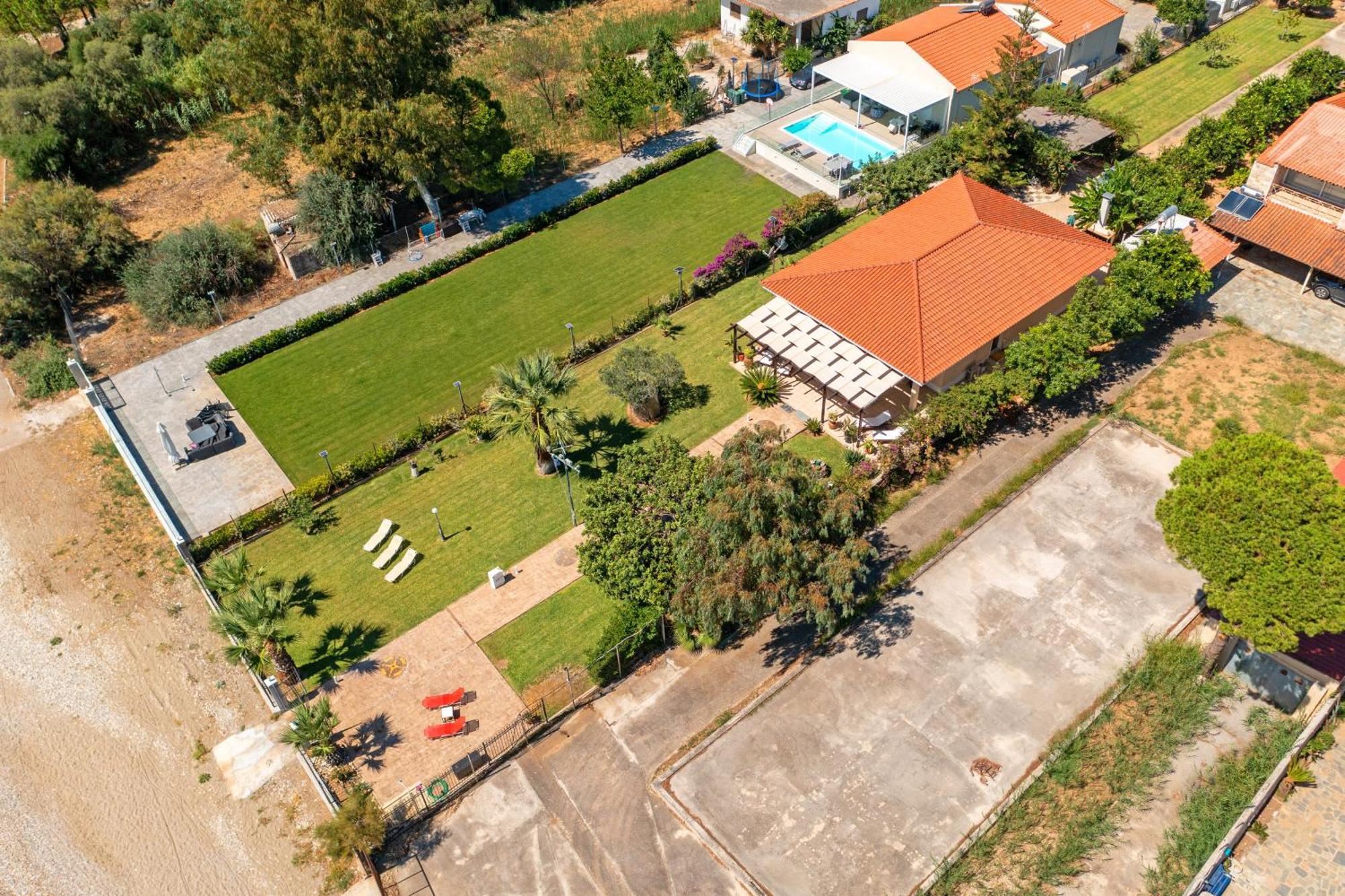 Maria'S Mansion 3 M From The Sea Villa Marathón Buitenkant foto